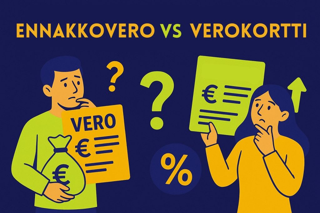 ennakkovero vs verokortti